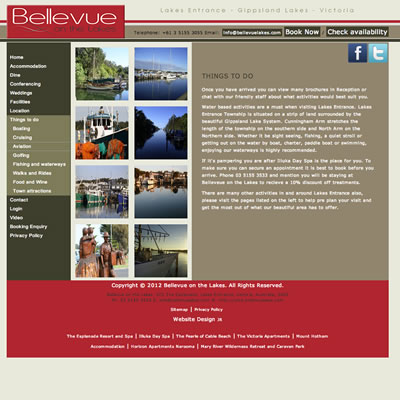 Website Design & Development : The Bellvue