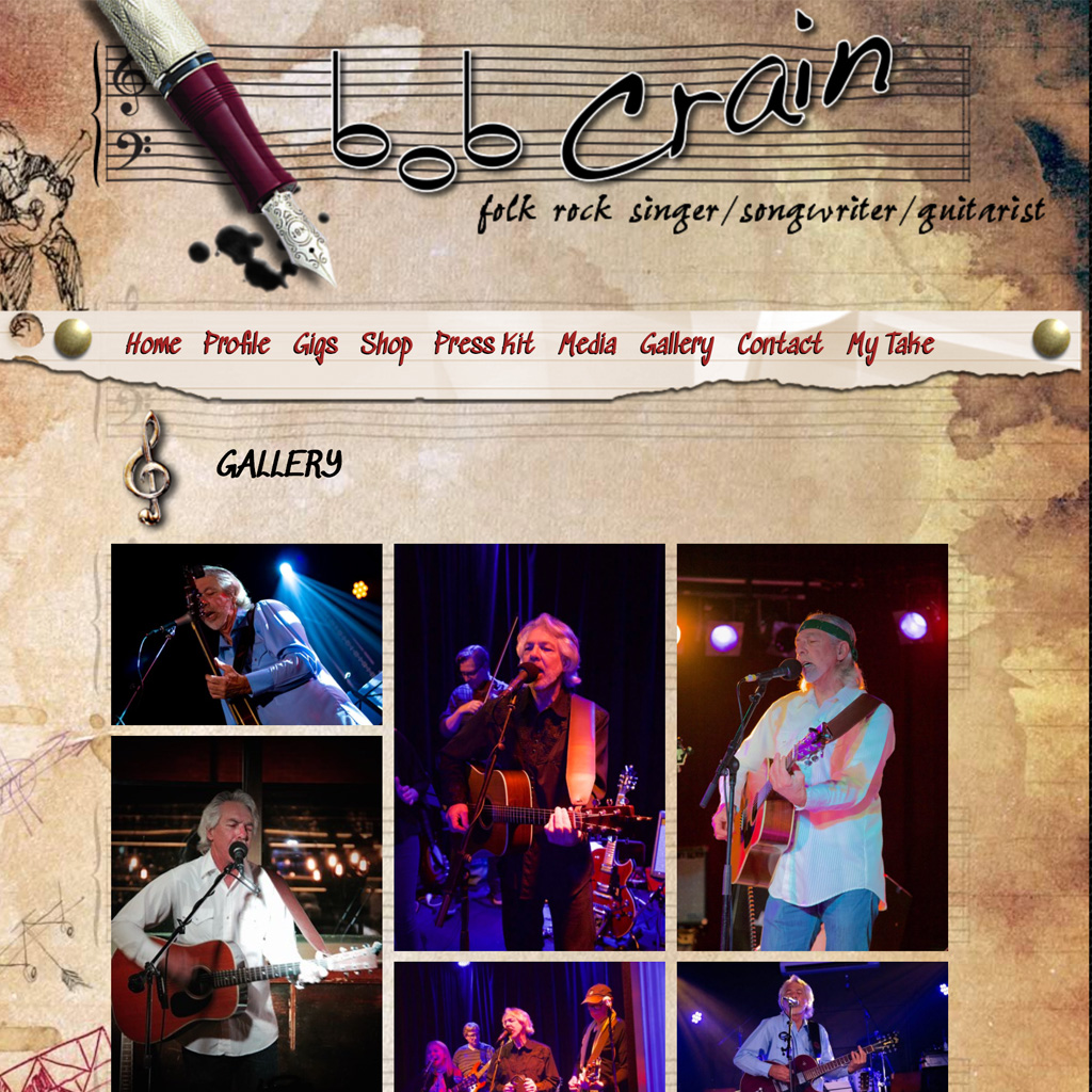 Bob Crain Singer Songwriter