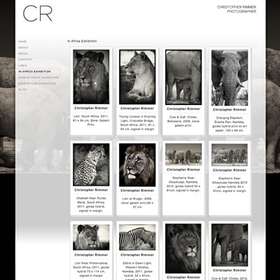 Website Design & Development : Christopher Rimmer