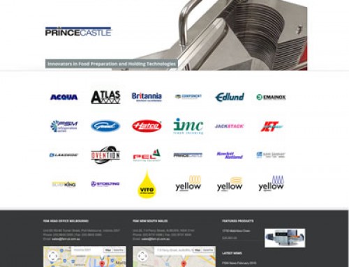Food Service Machinery : E-commerce Website