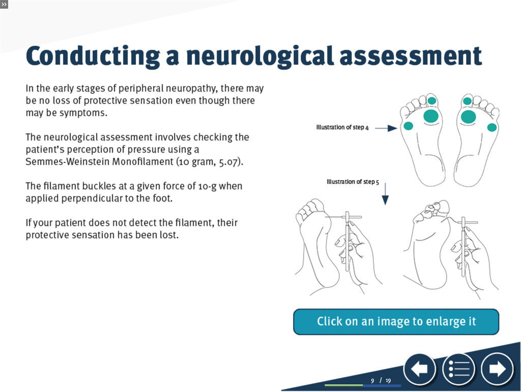 Diabetic Foot e-learning