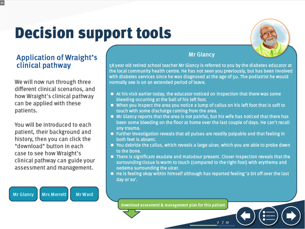 Diabetic Foot e-learning